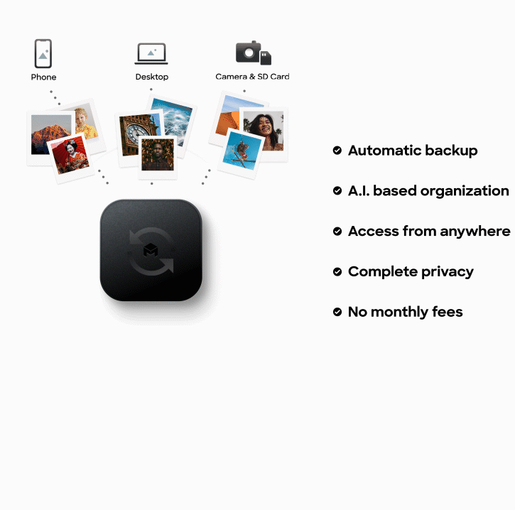 Monument Smart Photo Storage